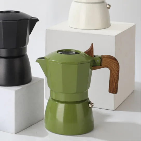 Double Valve Mocha Pot