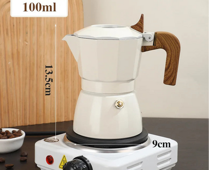 Double Valve Mocha Pot