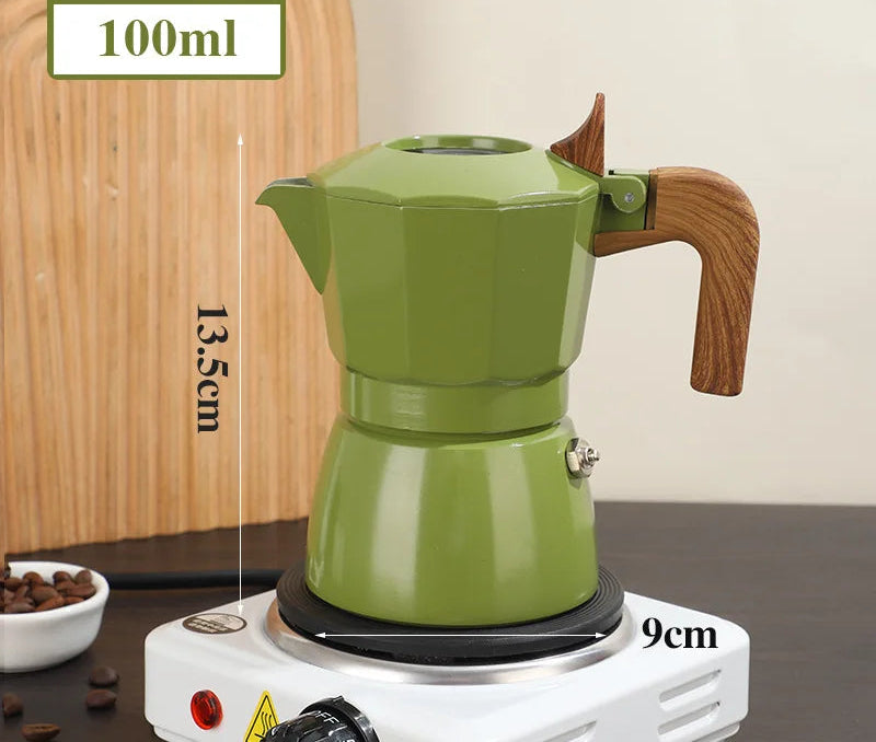 Double Valve Mocha Pot