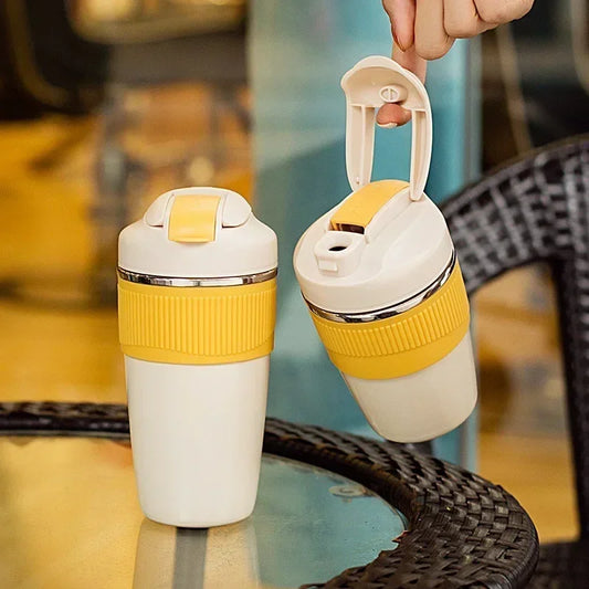 Thermal Mug with Straw