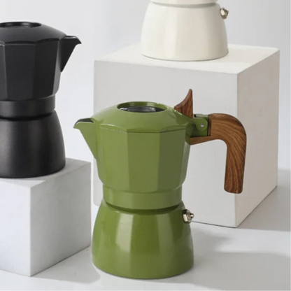 Double Valve Mocha Pot