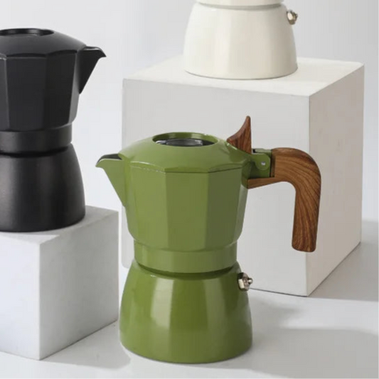Double Valve Mocha Pot